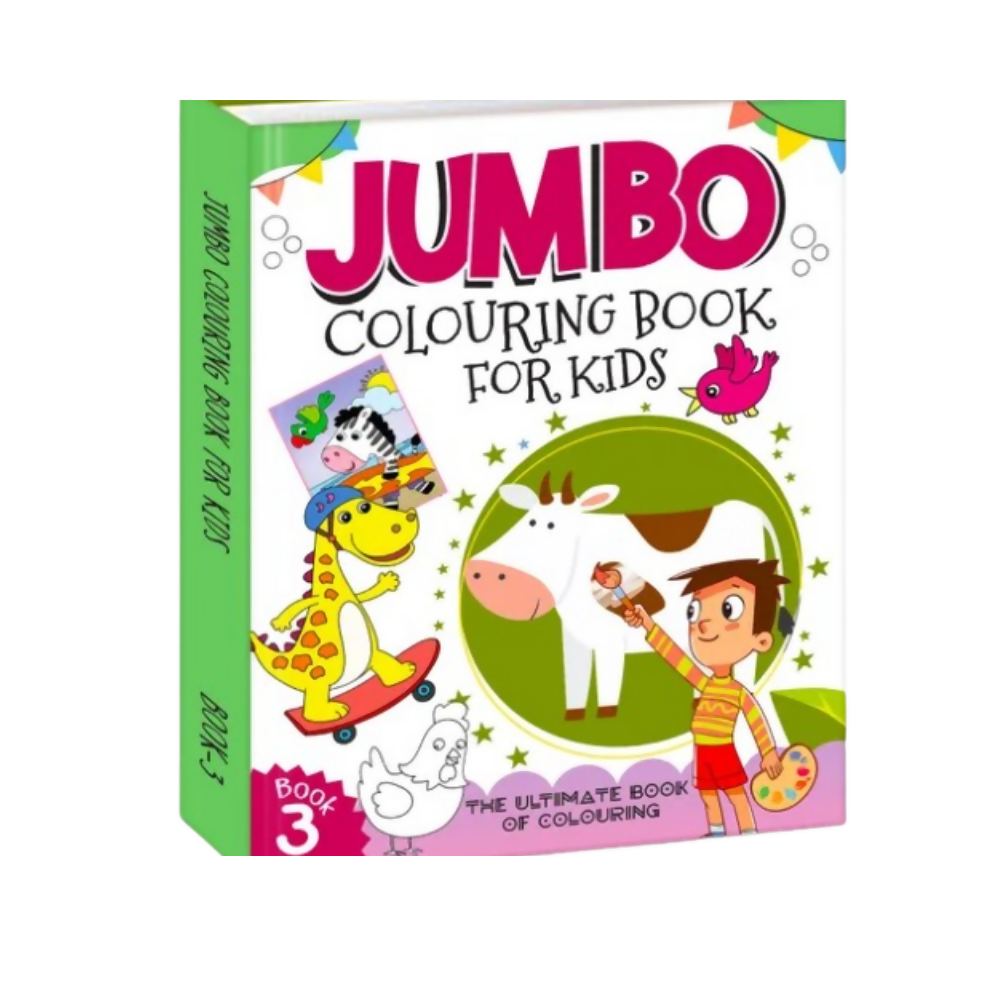 Jumbo Activity & Colouring Book. - Dista