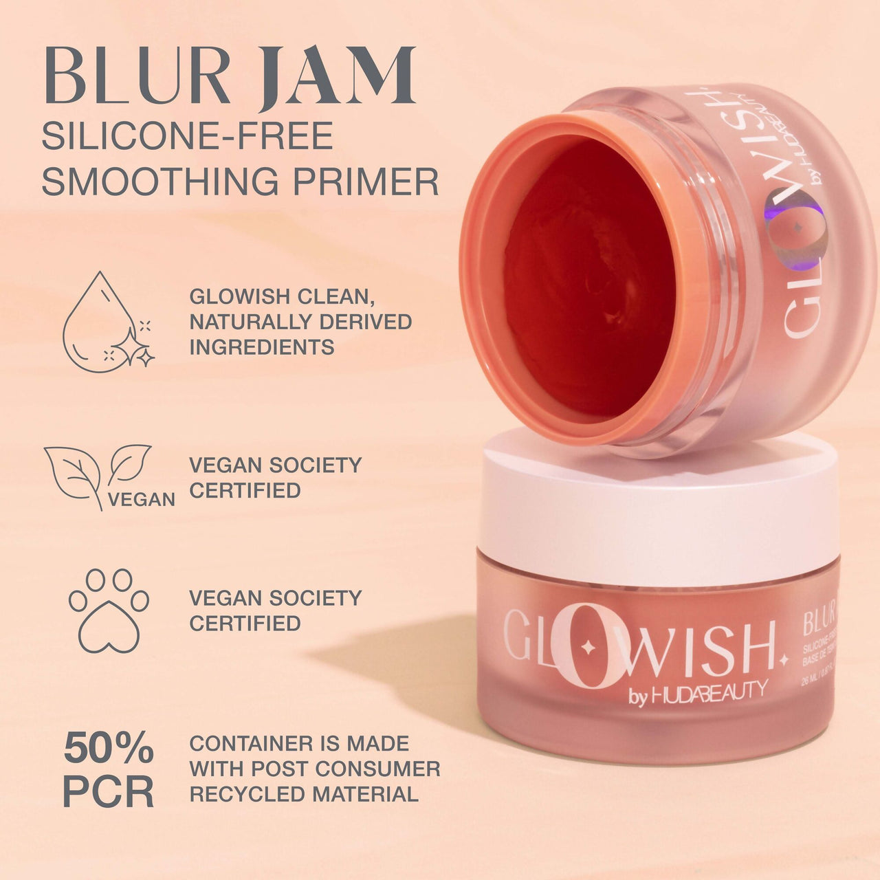 Huda Beauty Blur Jam Silicone-Free Smoothing Primer - Distacart