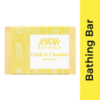 Thumbnail for Nykaa Naturals Haldi & Chandan Glowing Bathing Soap - Distacart