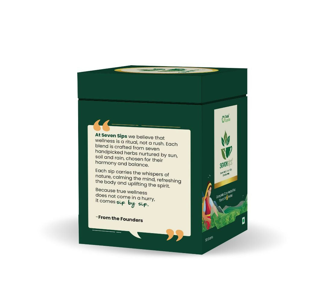 Ventin Organics Seven Sips Complete Care Herbal Tea - Distacart