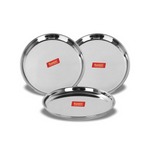 Thumbnail for Sumeet Stainless Steel Plates - 17 cm - Dista