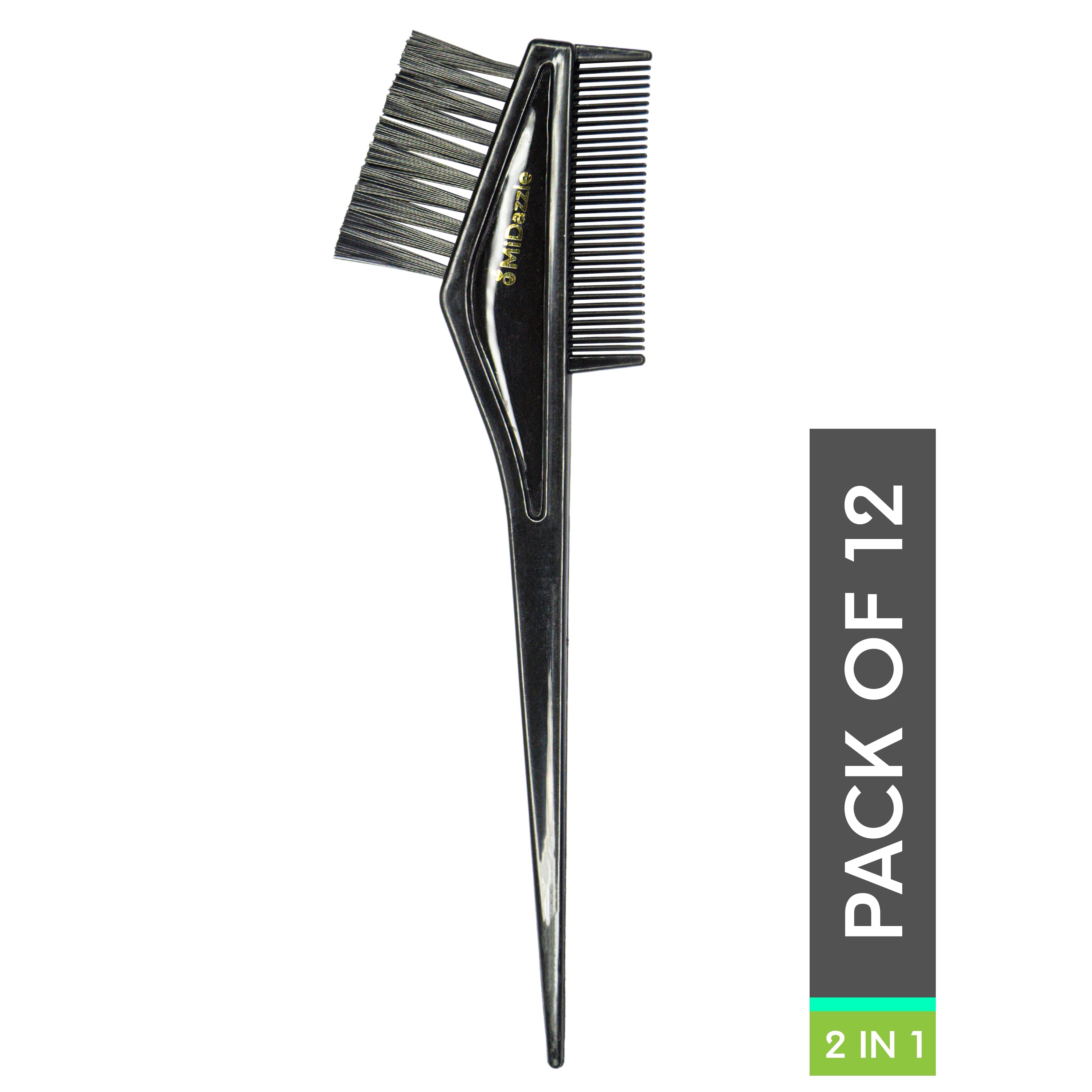 MiDazzle Color Brush (2 In 1) (Pack Of 12) MIDB1012 - Distacart