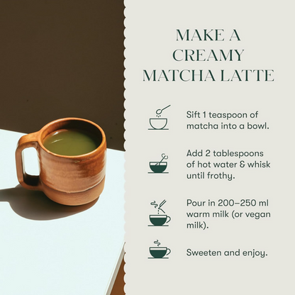 Luxmi Estates Pure Matcha - Ceremonial Japanese Matcha - Dista