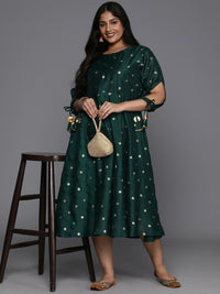 Thumbnail for Ahalyaa Women's Traditional wear Ethnic Dress - Green - Distacart