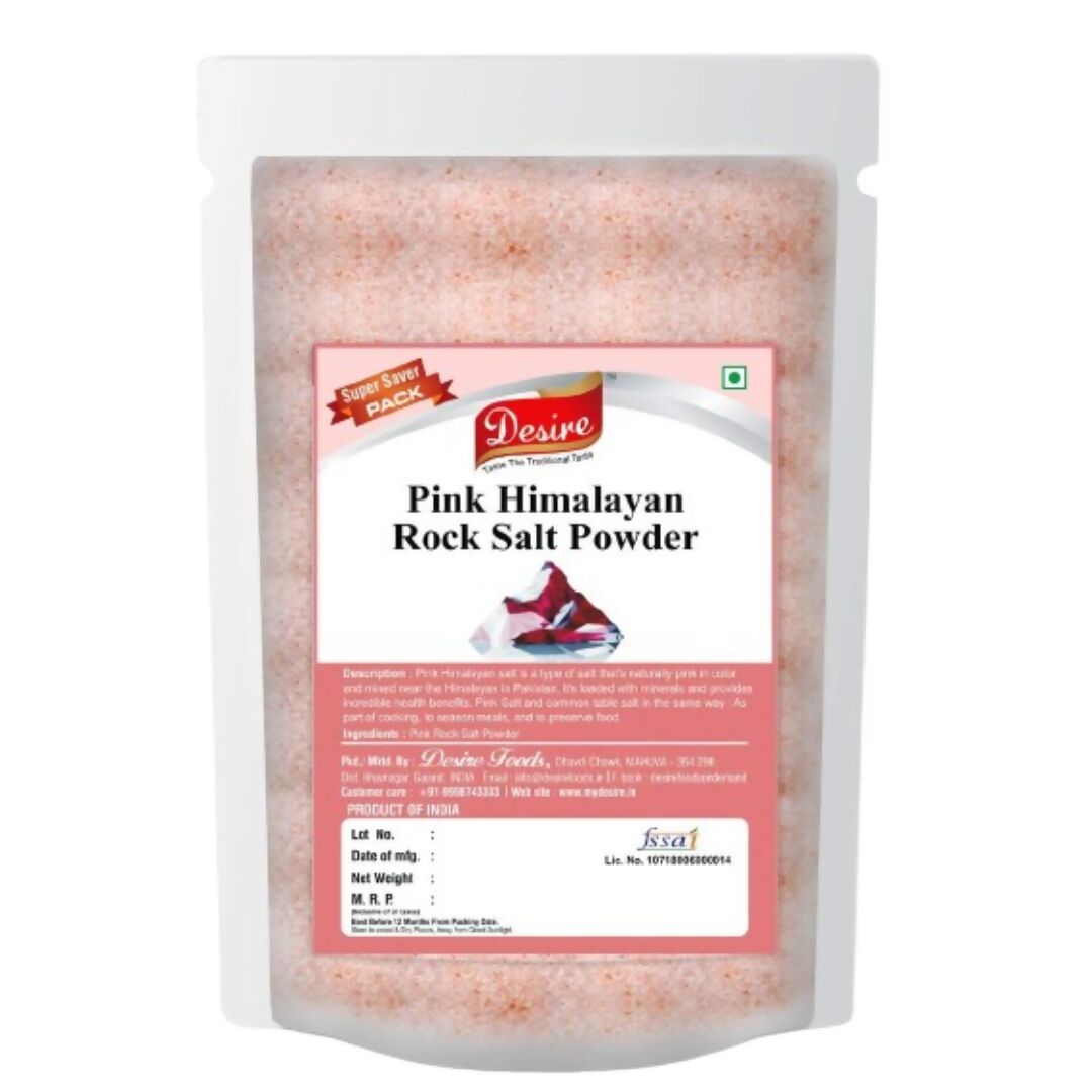 Desire Pink Himalayan Rock Salt Powder - Distacart