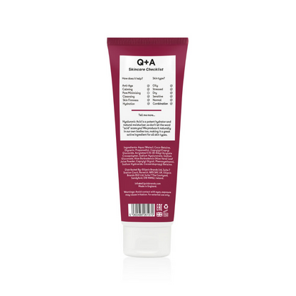 Q+A Hyaluronic Acid Hydrating Cleanser - Distacart