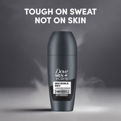 Dove Men + Care Invisible Dry Anti - Perspirant Roll - On - Distacart