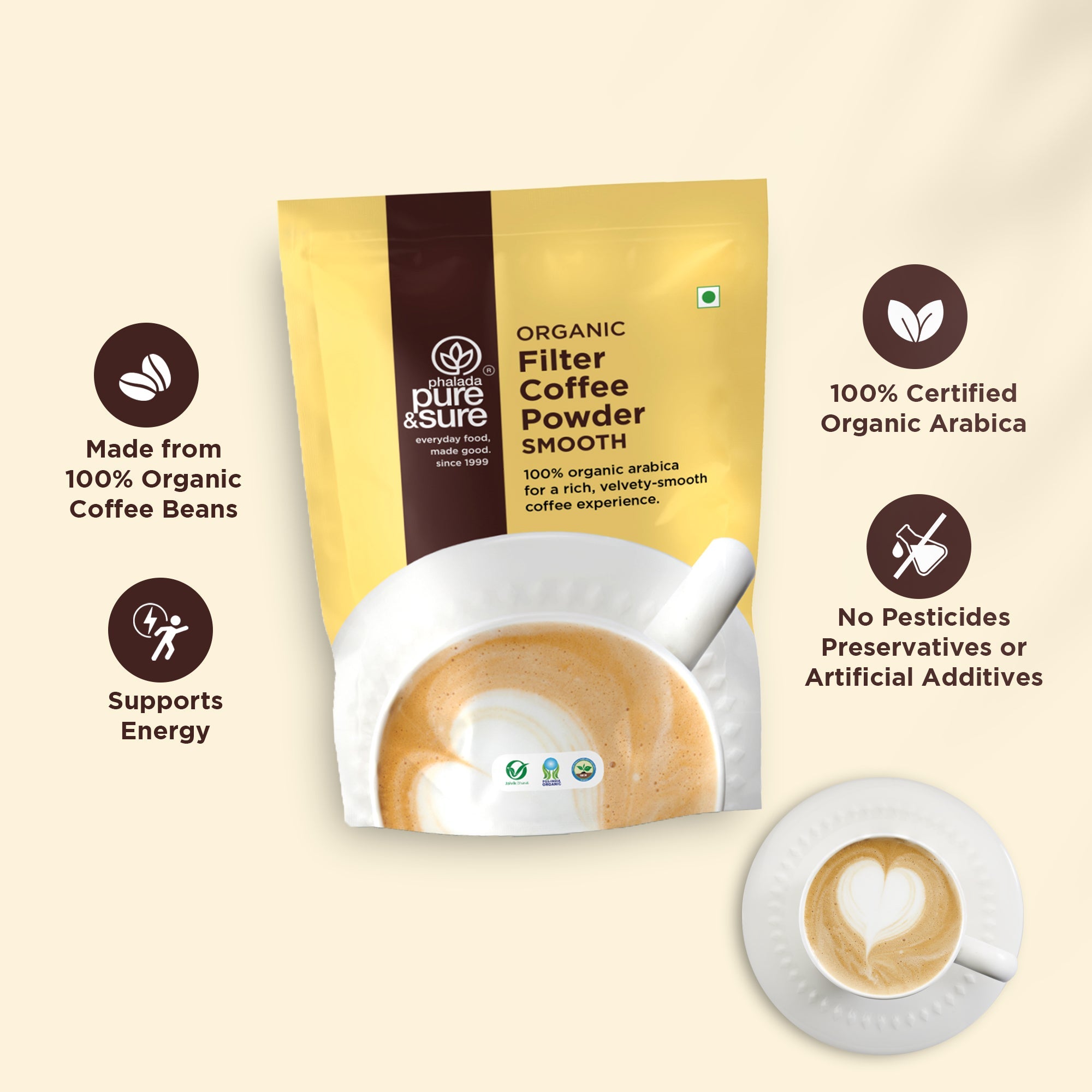 Pure & Sure Organic Coffee Smooth