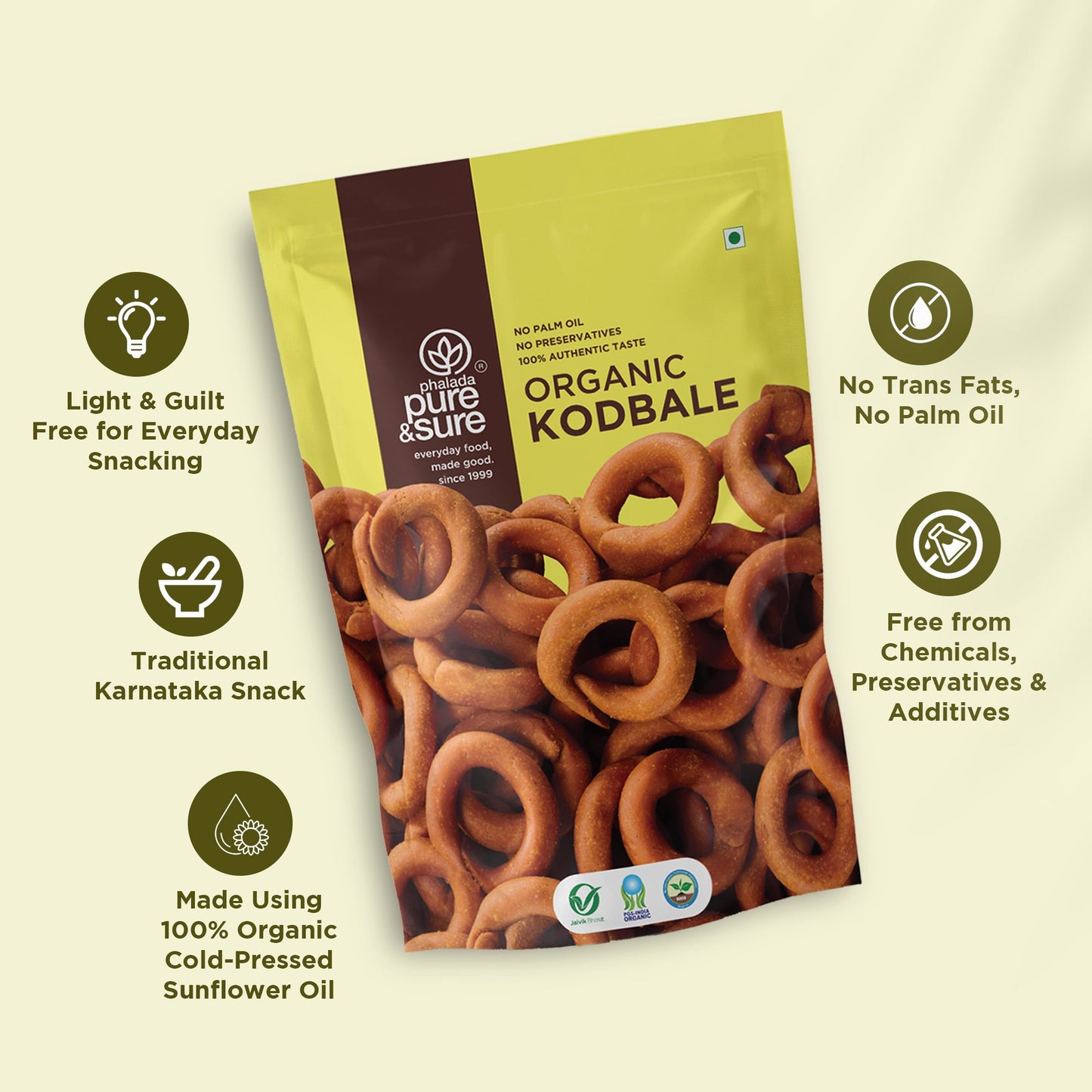 Pure & Sure Organic Kodbale - Distacart