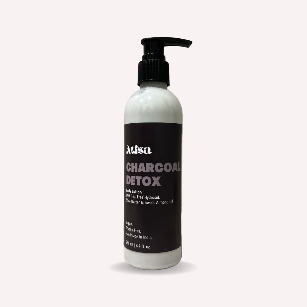 Atisa Charcoal Detox Body Lotion - Distacart