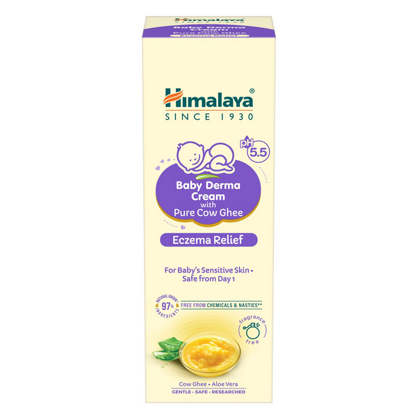 Himalaya Herbals Baby Derma Cream with Pure Cow Ghee - Distacart
