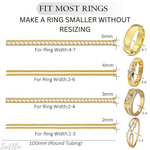 Thumbnail for Saiellin Ring Size Adjuster For Loose Rings - Gold - Distacart