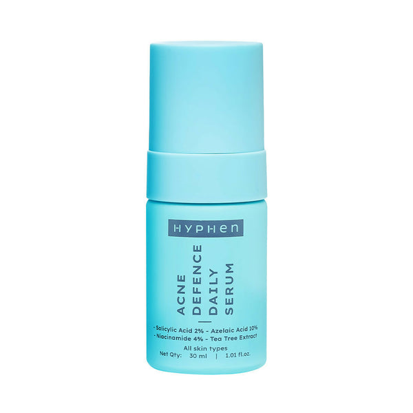 Hyphen By Kriti Sanon Acne Defence Daily Serum With 2% Salicylic Acid For Active Acne & Breakouts - Distacart