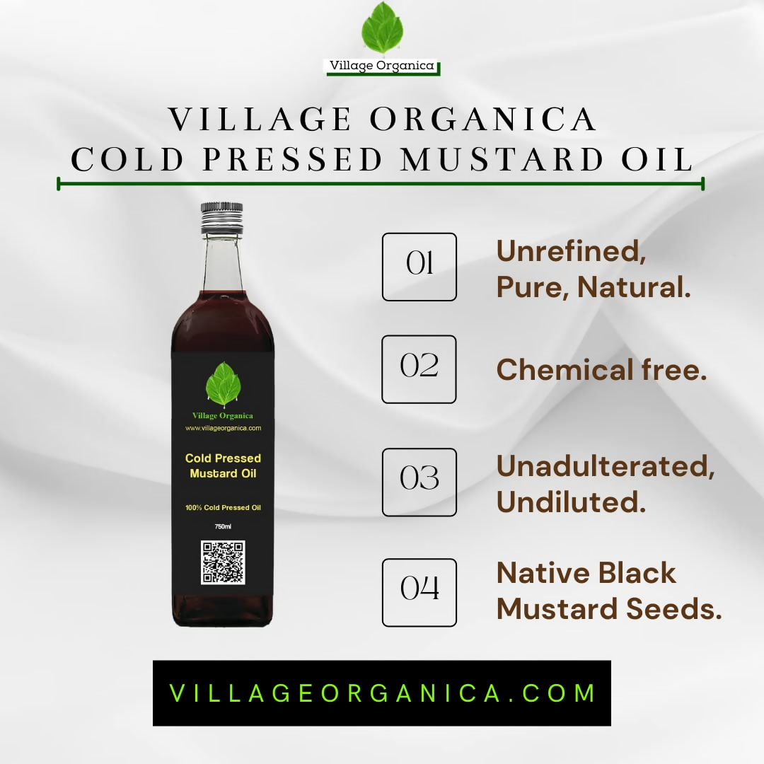 Village-Organica Cold Pressed Neem Oil - Dista