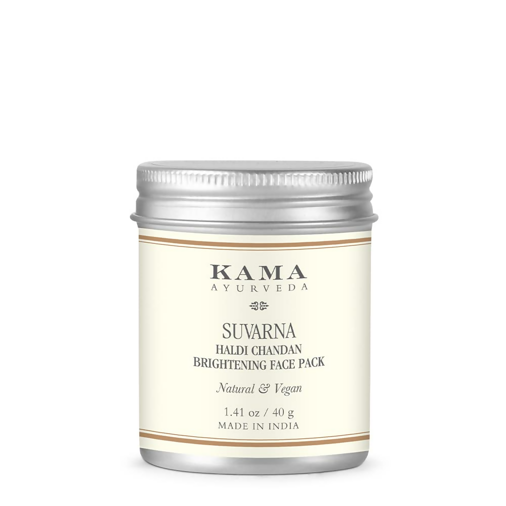 Kama Ayurveda Suvarna Haldi Chandan Brightening Face Pack - Distacart