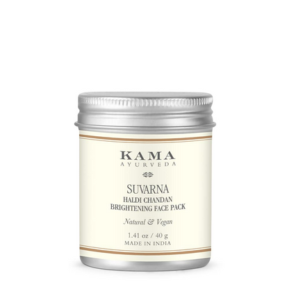 Kama Ayurveda Suvarna Haldi Chandan Brightening Face Pack - Distacart