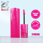 Thumbnail for Maybelline New York Super Stay Vinyl Ink Liquid Lipstick, Instant Shine Lasts Up To 16H - Striking - Distacart