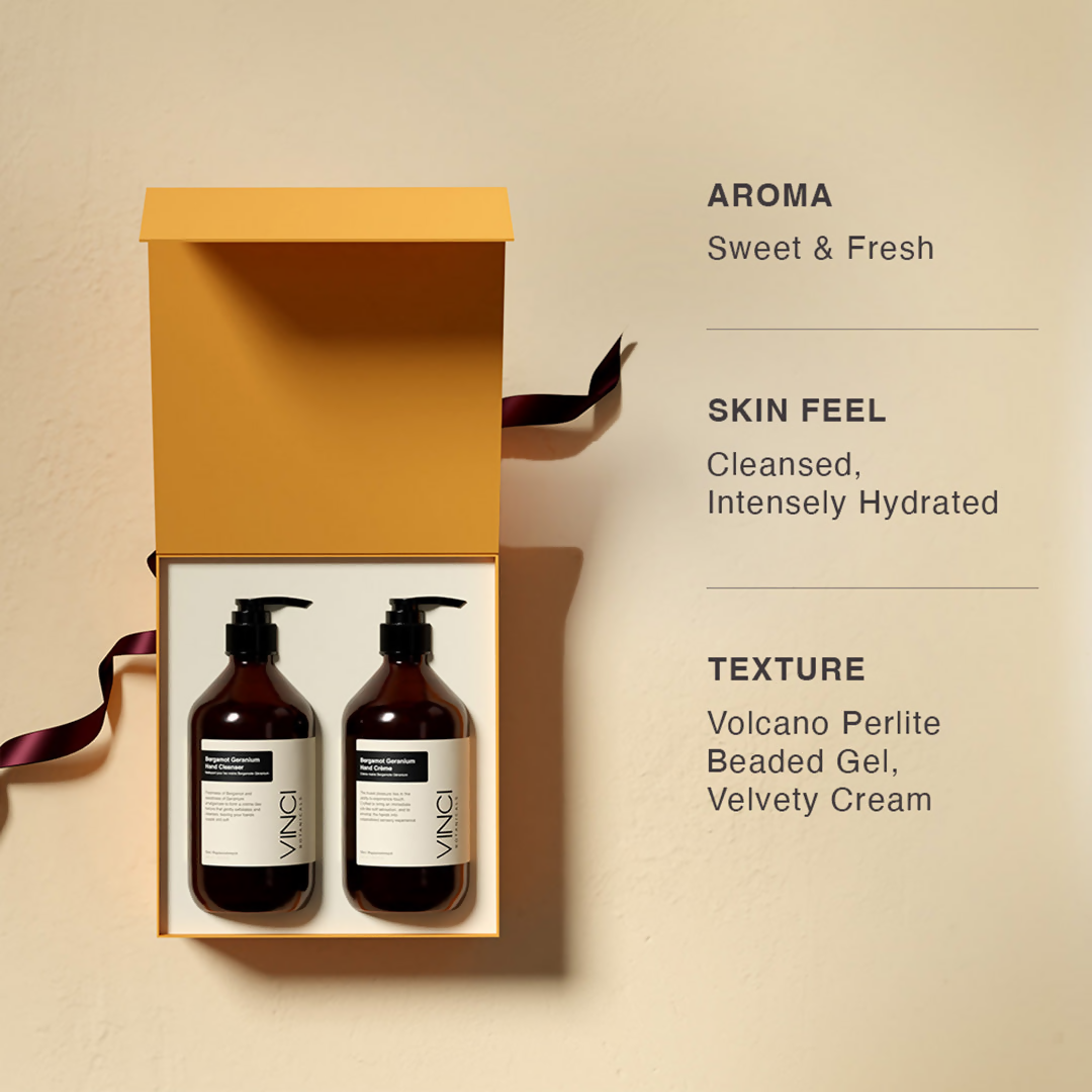 Vinci Botanicals Bergamot Geranium Hand Duo - Distacart
