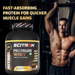 Thumbnail for Scitron Nitro Series Premium Whey Rich Chocolate