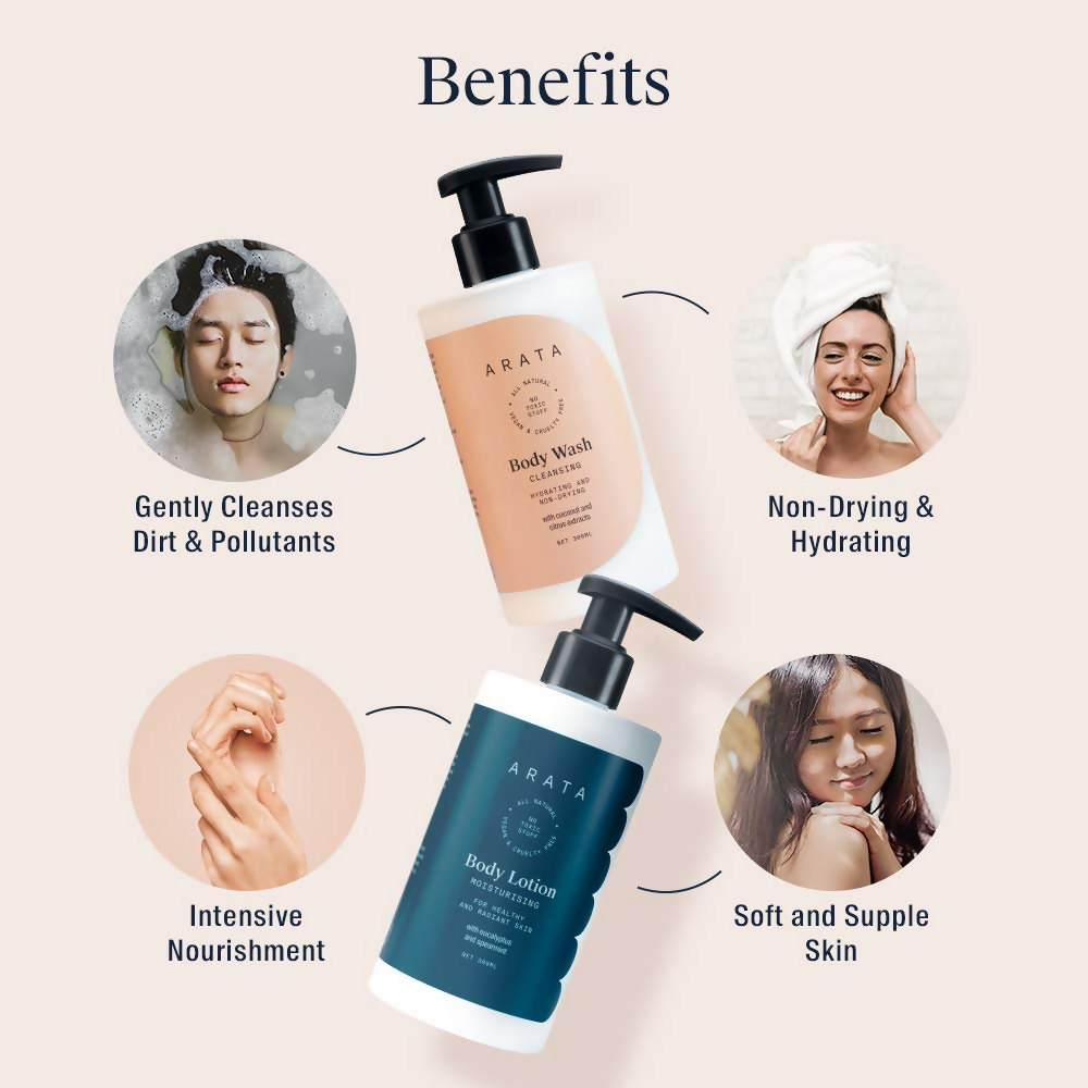 Arata Natural Body Care Set - Distacart