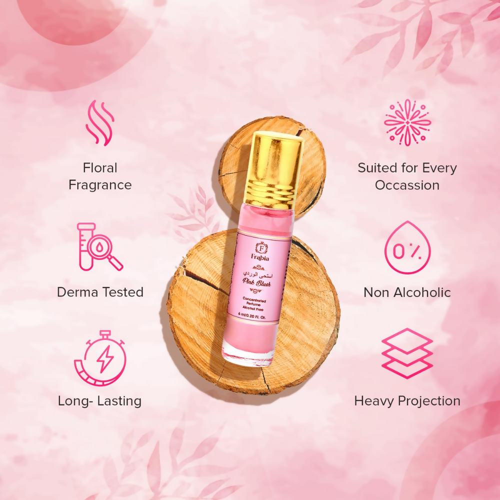 Frabia Pink Blush Perfume Oil Roll-On - Strawberry - Dista