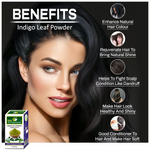 Thumbnail for VedicAyurveda Indigo Leaf Powder - Dista