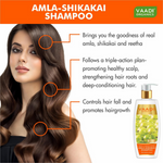 Thumbnail for Vaadi Herbals Amla Shikakai Hair Fall and Damage Control Shampoo & Olive Conditioner