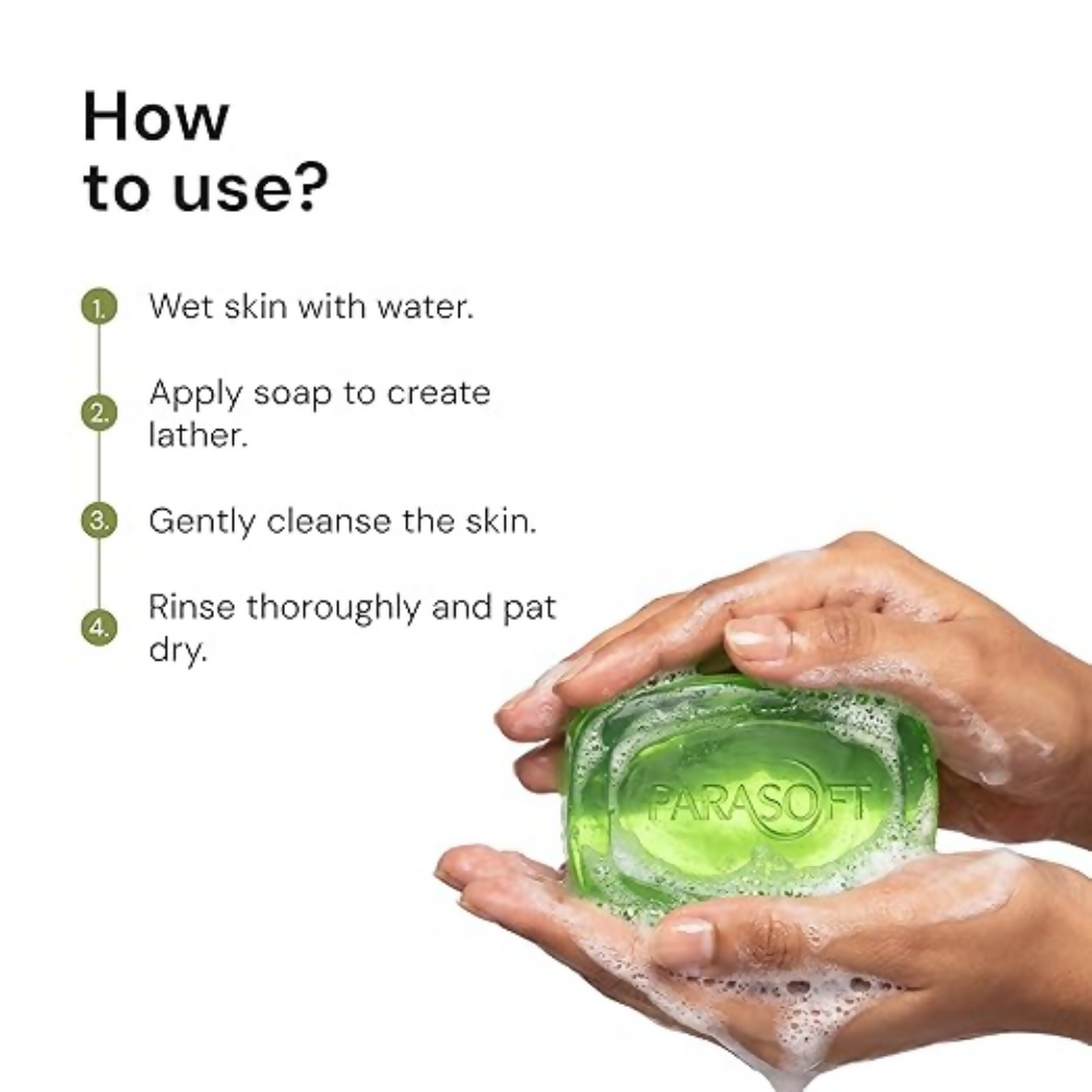 Parasoft Glycerine & Aloe Vera Translucent Bathing Bar - Dista