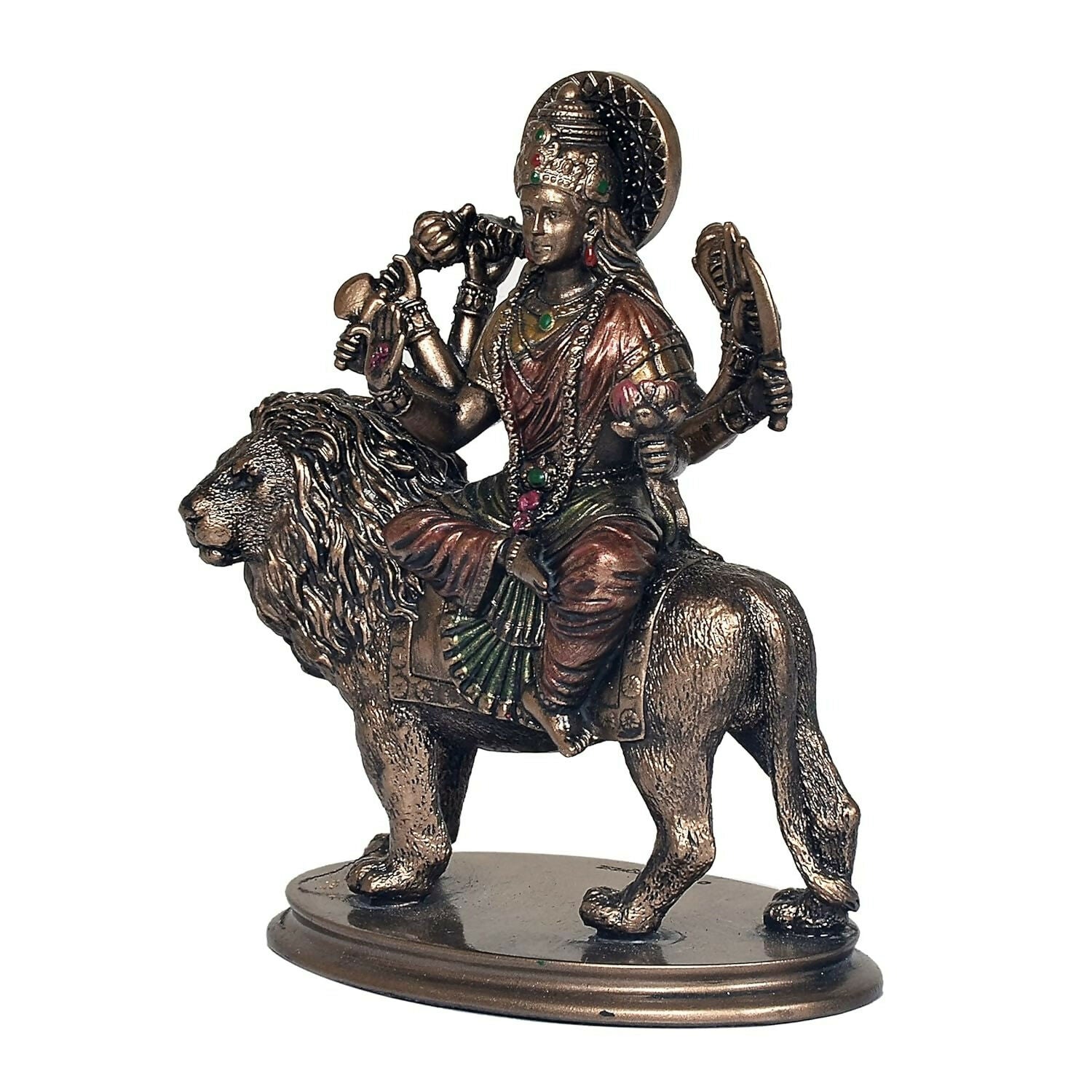 Umi Cold Cast Resin Maa Durga Idol - Distacart