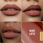 Thumbnail for Lakme Ultimate Glam Matte Liquid Lipstick - Nude Latte
