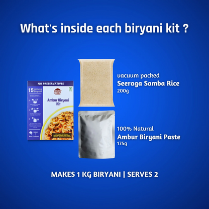 CurryChief Ambur Biryani Kit - Distacart