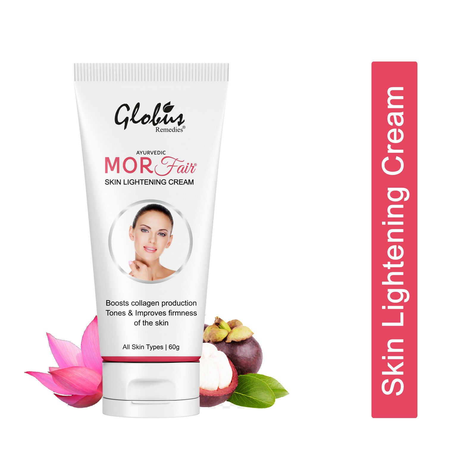 Globus Remedies Mor Fair Skin Lightening Cream, Enriched with Papaya & Orange - Distacart