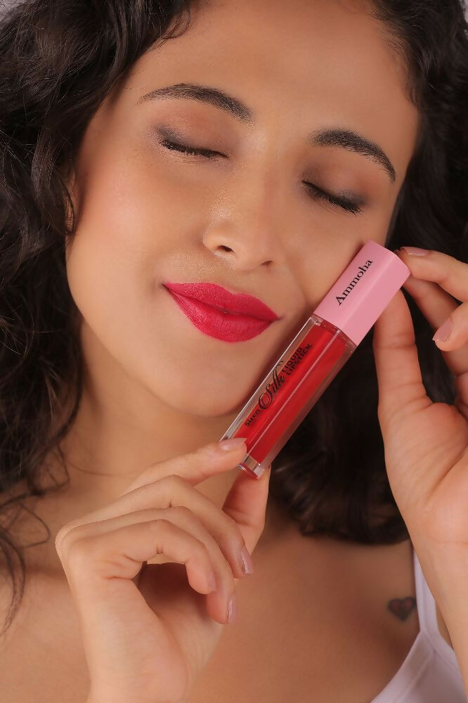 Ammoha Cosmetics Long-Lasting, Matte-Finished Happy Hibiscus Color Liquid Lipstick - Distacart