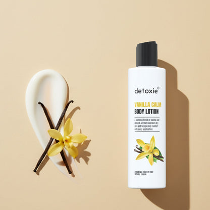 Detoxie Vanilla Calm Body Lotion - Distacart