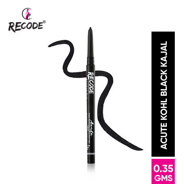 Recode Black Eyeliner Acute Kajal Pencil - Distacart