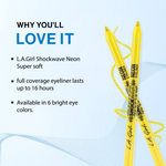 Thumbnail for L.A Girl Shockwave Neon Eye Liner - Screamin Yellow - Dista
