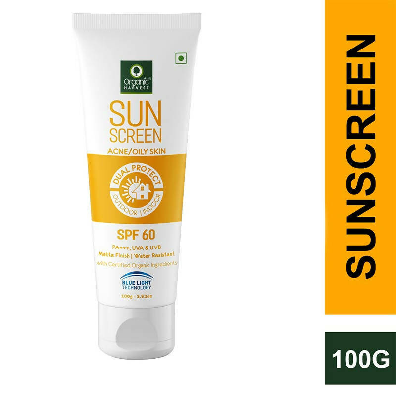 Organic Harvest Sunscreen - For Oily Skin SPF 60 - Distacart