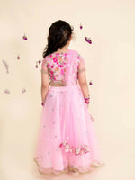 Thumbnail for Joban Fashion Girl's Baby Pink Color Lehenga Choli