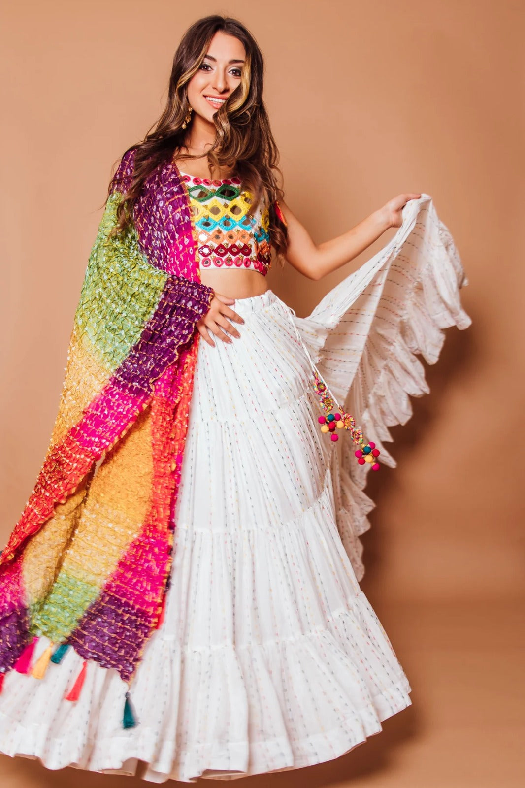 Lehenga Mart Glamorous Designer Lehenga Choli for Bridal and Bridesmaids Wedding Wear Choli - Distacart