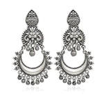 Thumbnail for New Stylish Oxidized Gold-Polished Gold Drop Earrings for Womens by House of Ree - Distacart