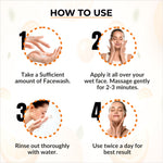 Thumbnail for Dr.Sakhiya Vitamin C Face Wash Daily Glowing and Brightening Cleanser with Antioxidants - Distacart
