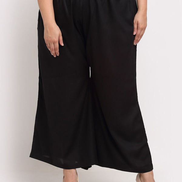TAG 7 Women Mid Rise Ethnic Palazzos - Distacart
