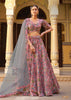 Anaita Peach Silk Lehenga Choli With Floral Printed Work - Distacart
