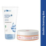 Thumbnail for Plum E-Luminence Cleansing Balm and 2% Niacinamide and Rice Water Face Wash