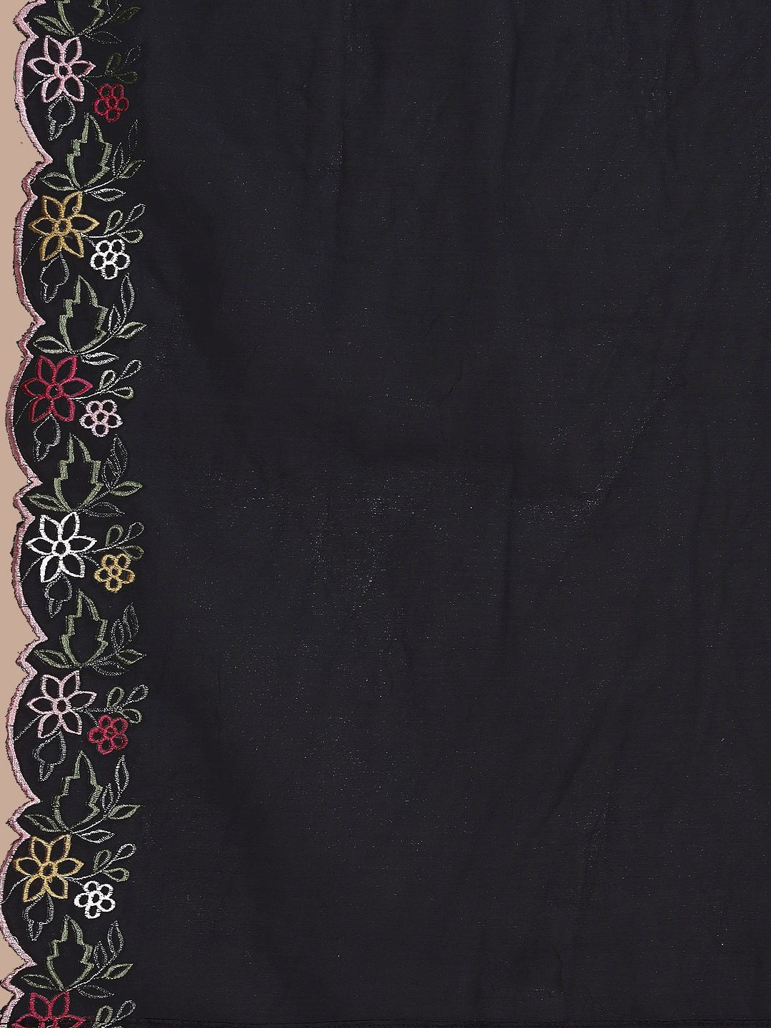 Kalini Women Floral Embroidered Regular Thread Work Chanderi Cotton Kurta with Trousers & With Dupatta - Distacart