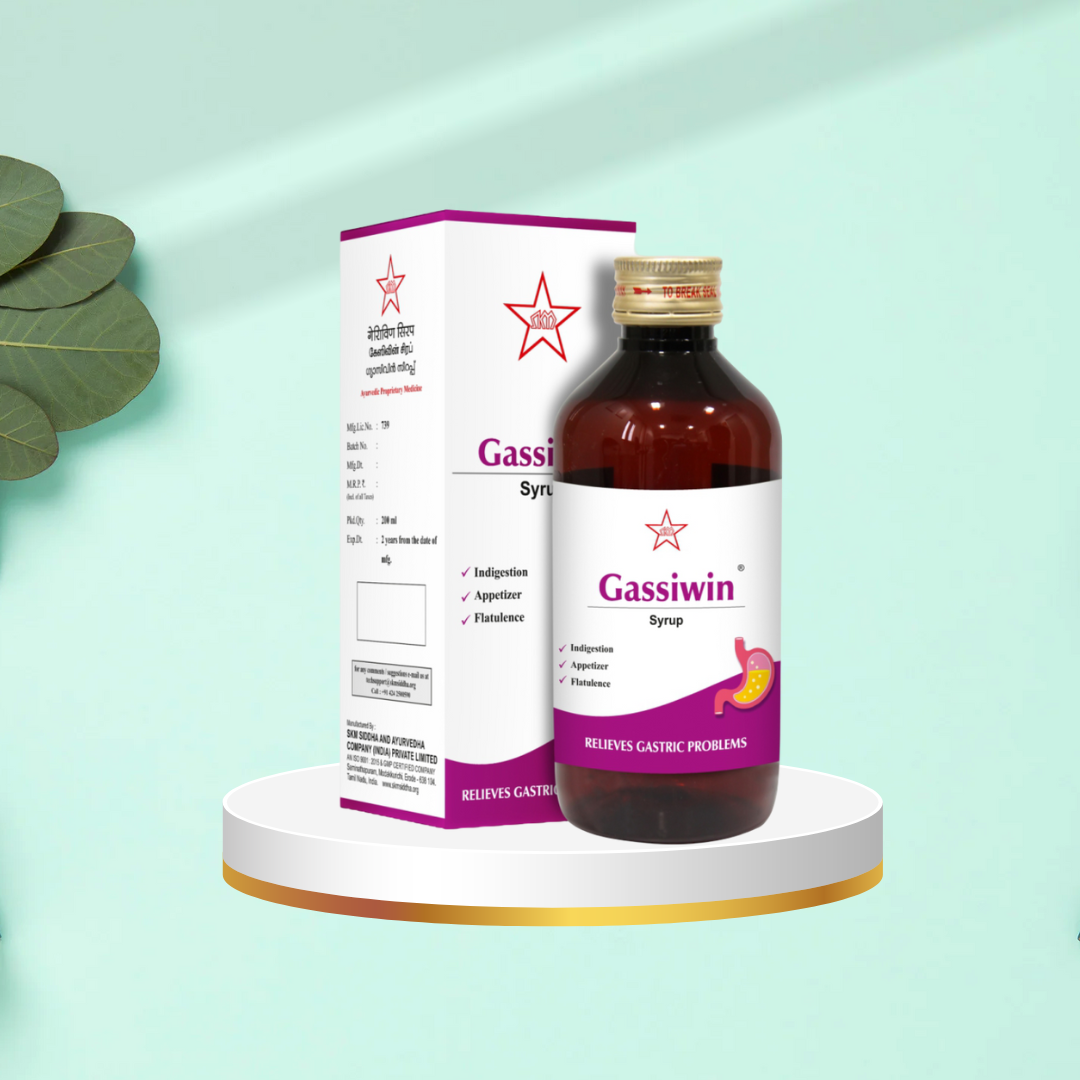 Skm Ayurveda Gassiwin Syrup - Distacart