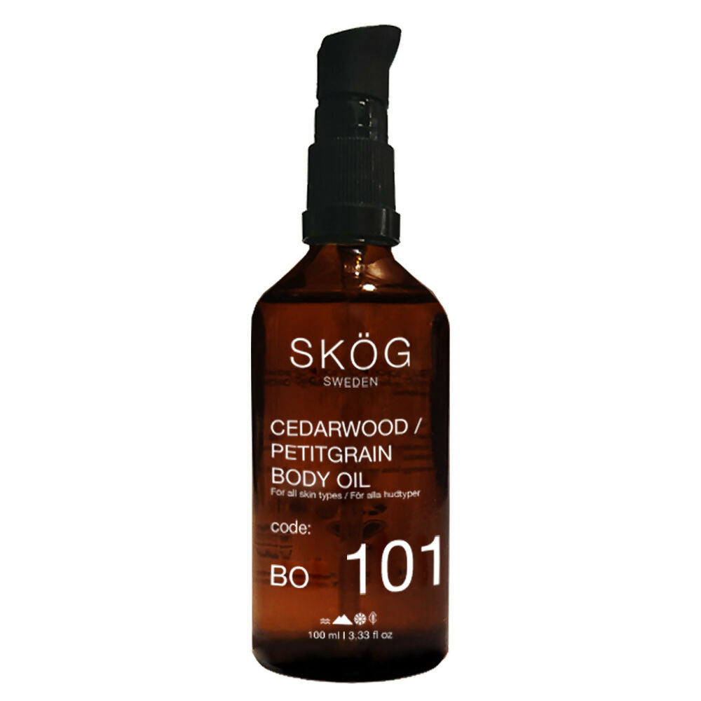 Skog Cedarwood Petitgrain Body Oil - Distacart