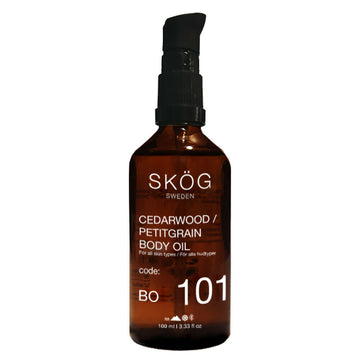 Skog Cedarwood Petitgrain Body Oil - Distacart