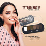 Thumbnail for Shryoan Tattoo Brow Powder & Cream Eyebrow Palette - 2 A - Distacart