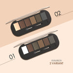 Thumbnail for Shryoan Tattoo Brow Powder & Cream Eyebrow Palette - 2 A - Distacart